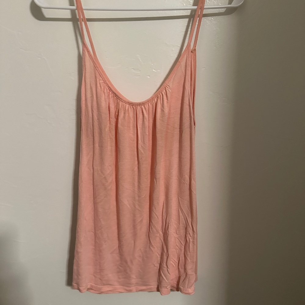 Pink loft tank top